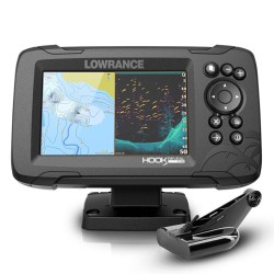 SONDA GPS HOOK REVEAL 5 LOWRANCE + TRANSDUCTOR HDI 50/200 600w