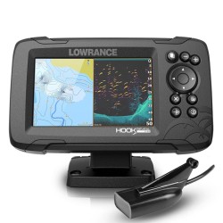 SONDA GPS HOOK REVEAL 5 LOWRANCE + TRANSDUCTOR HDI 83/200
