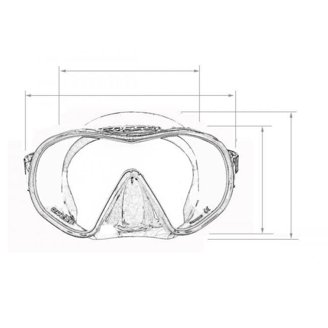 MASCARA F DUAL CRESSI