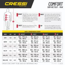 TRAJE COMFORT 2024 HOMBRE 5MM CRESSI