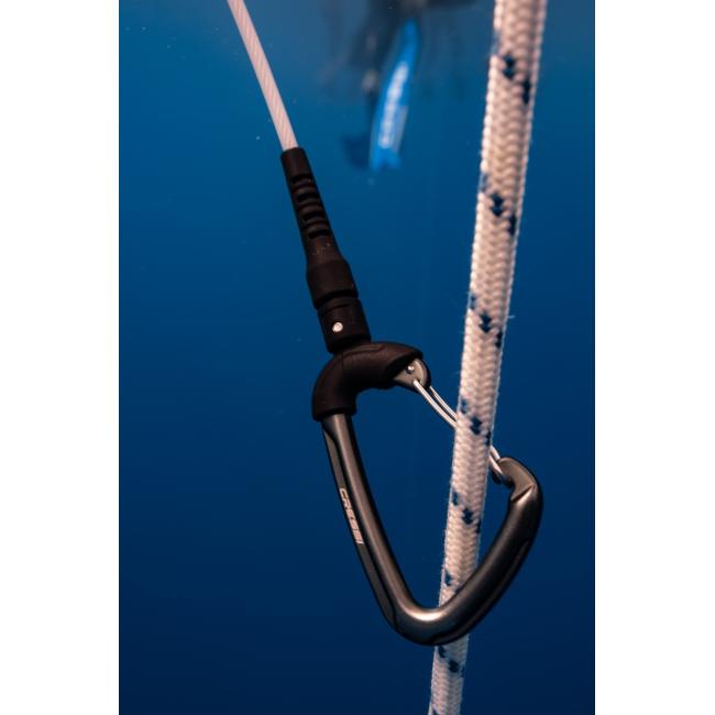 LANYARD APNEA 100CM MOSQUETON ALUMINIO CRESSI