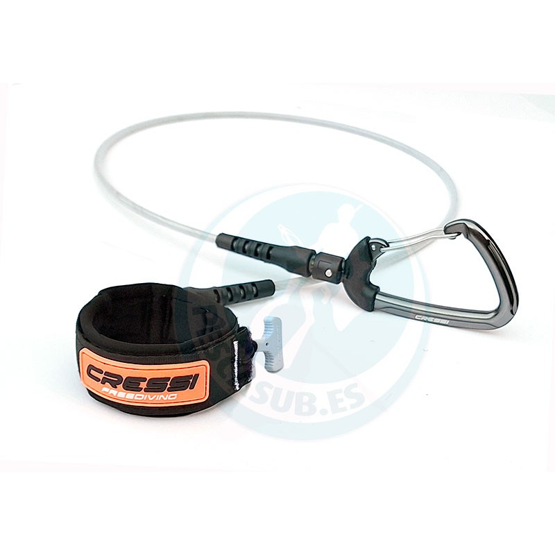 LANYARD APNEA 100CM MOSQUETON ALUMINIO CRESSI