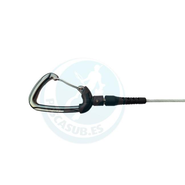 LANYARD APNEA 100CM MOSQUETON ALUMINIO CRESSI