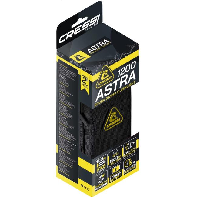 LINTERNA ASTRA 1200 CRESSI