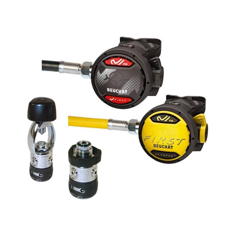 PACK REGULADOR Y OCTOPUS V FIRST DIN BEUCHAT