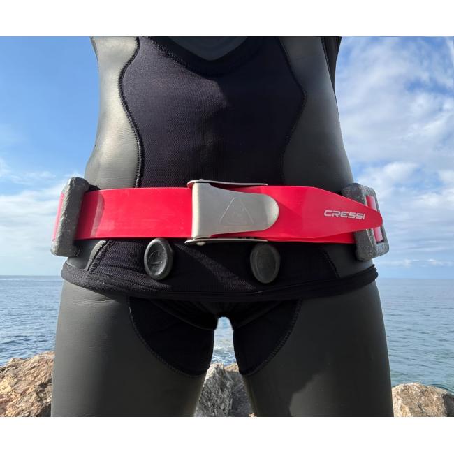 CINTURON SILICONA HEBILLA INOX CRESSI