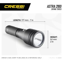 LINTERNA ASTRA 2100 CRESSI