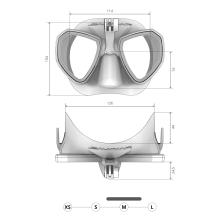 MASCARA TRINITY ANTIFOG SALVIMAR