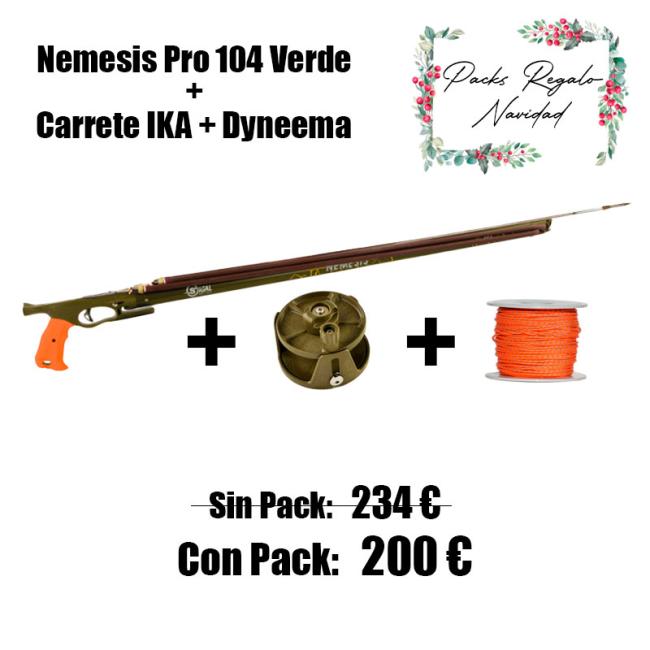 PACK NEMESIS PRO 104 + CARRETE + MONTAJE