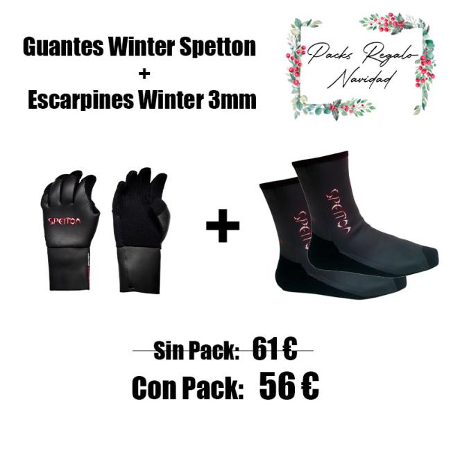 PACK GUANTES + ESCARPINES WINTER 3MM