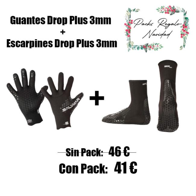 PACK GUANTES + ESCARPINES DROP PLUS 3MM