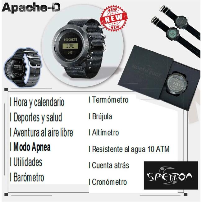 RELOJ APACHE DIVE NORTH EDGE