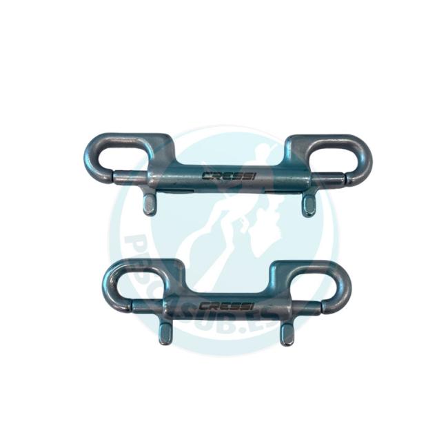 MOSQUETON DOBLE *D* INOX AISI CRESSI