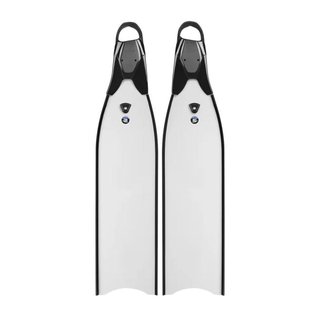 ALETAS FIBRA FBG SPORTECH BLANCO CALZANTE GOMA C4