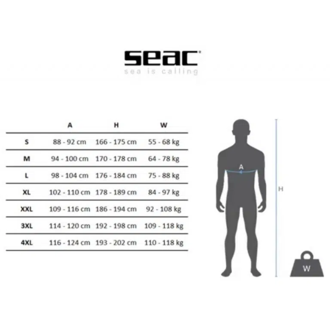 PANTALON SEAL 3 MM SEAC