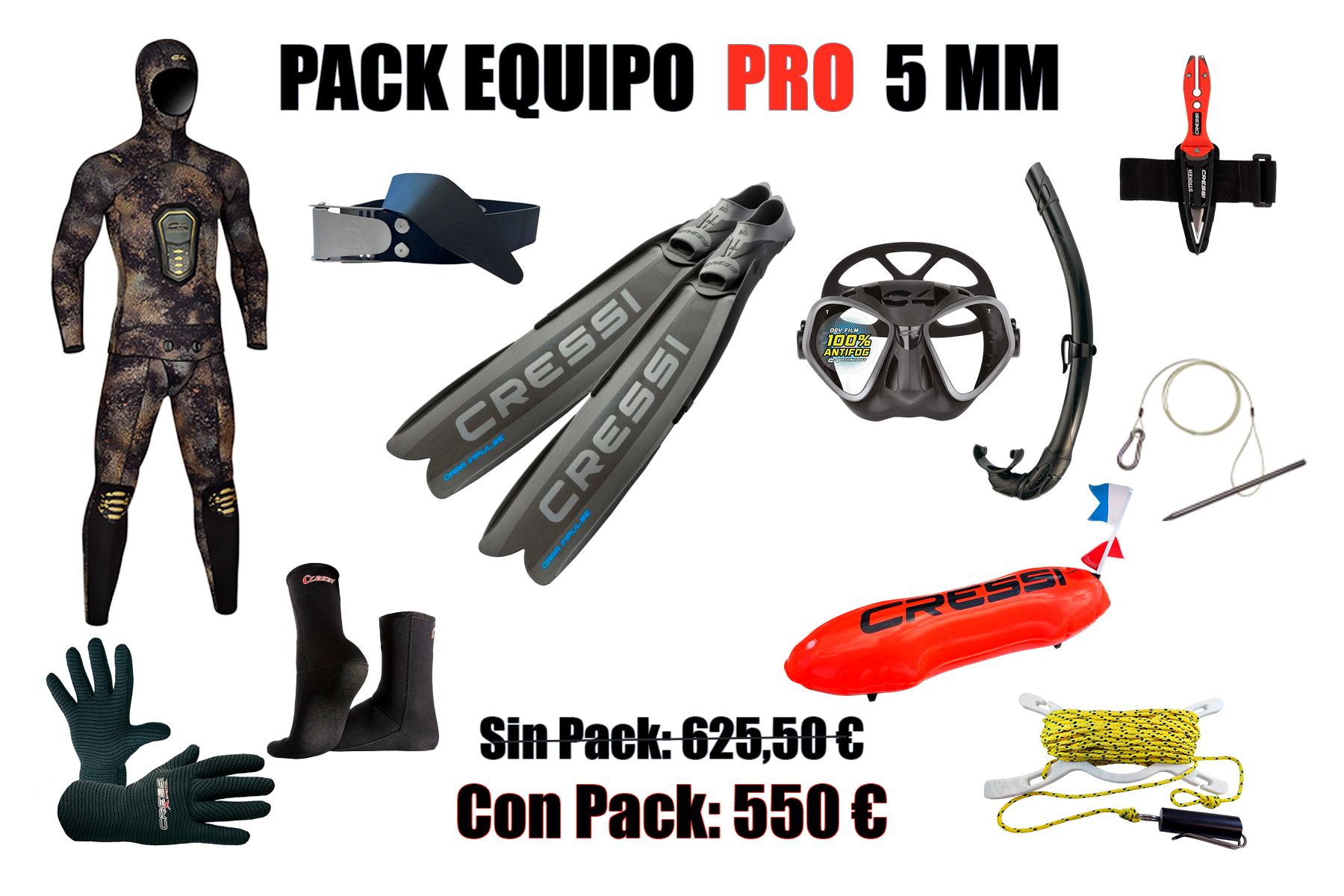 PACK EQUIPO COMPLETO PRO 5MM