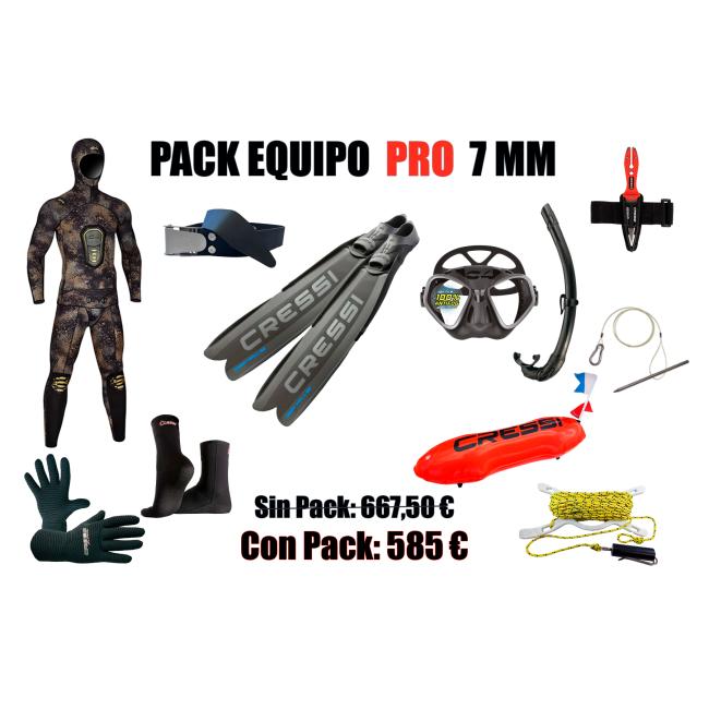 PACK EQUIPO COMPLETO PRO 7MM