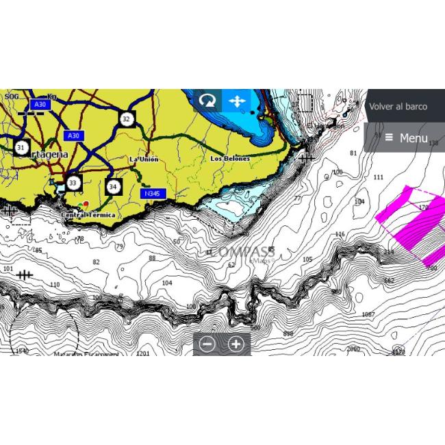 CARTOGRAFIA COMPASS E+ SPAIN MEDITERRANEAN