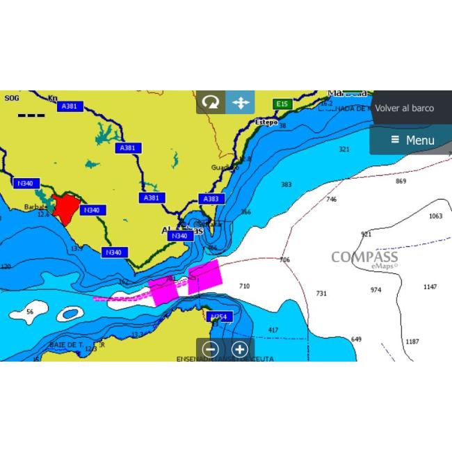 CARTOGRAFIA COMPASS E+ SPAIN MEDITERRANEAN