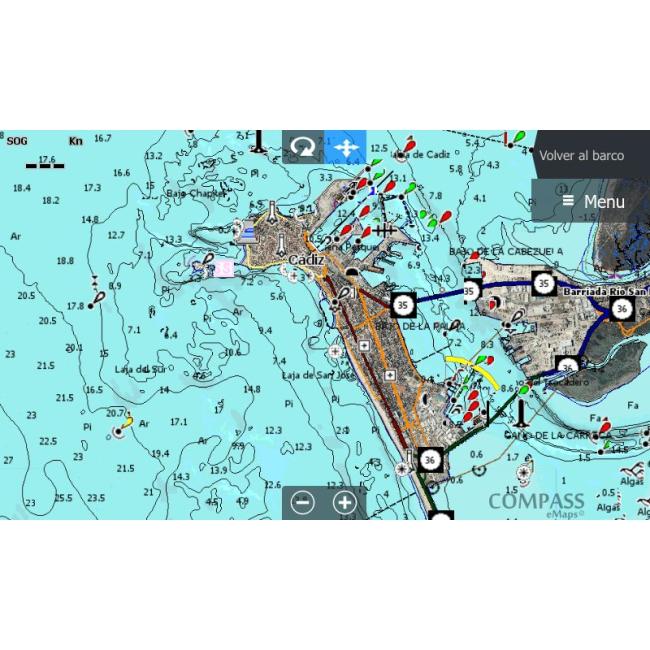 CARTOGRAFIA COMPASS E+ SPAIN MEDITERRANEAN