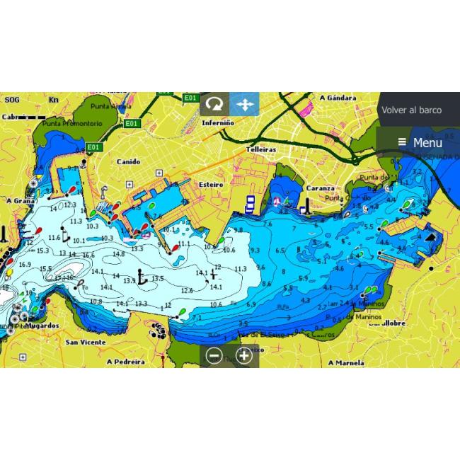 CARTOGRAFIA COMPASS eMAPS SPAIN ATLANTIC & CANARY ISLANDS