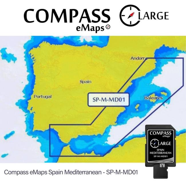 CARTOGRAFIA COMPASS eMAPS MEDITERRANEA