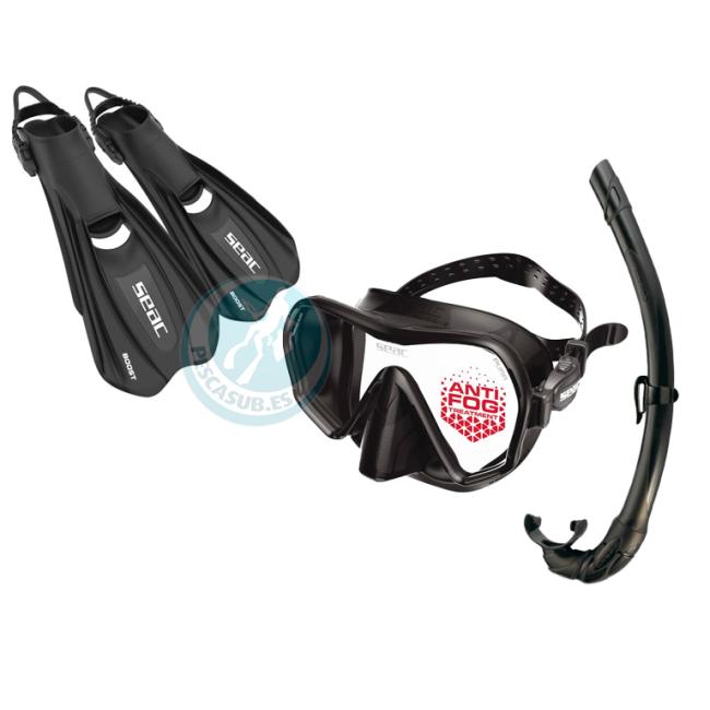 KIT SNORKEL PURA + BOOST SEAC + CORSICA CRESSI