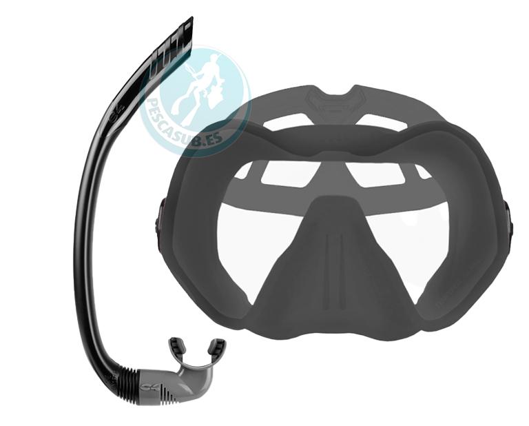 KIT MASCARA SKYLINE ANTIFOG + TUBO MELTEMI C4