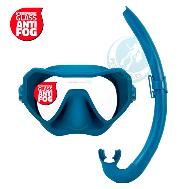KIT MASCARA NEO ANTIFOG + TUBO BITE AIR SALVIMAR