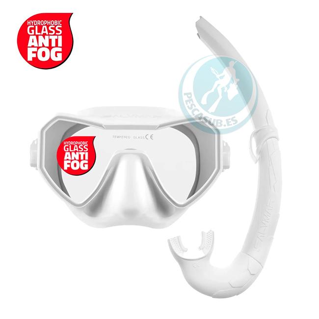 KIT MASCARA NEO ANTIFOG + TUBO BITE AIR SALVIMAR