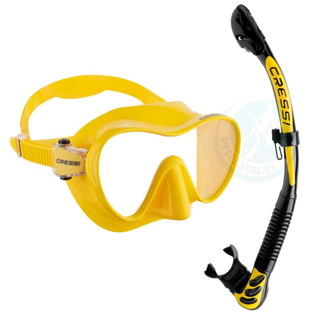 KIT MASCARA F1 + TUBO ALPHA ULTRA DRY CRESSI