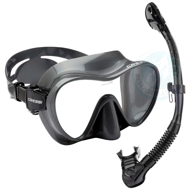 KIT MASCARA F1 + TUBO ALPHA ULTRA DRY CRESSI