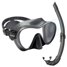 KIT MASCARA F1 + TUBO CORSICA CRESSI