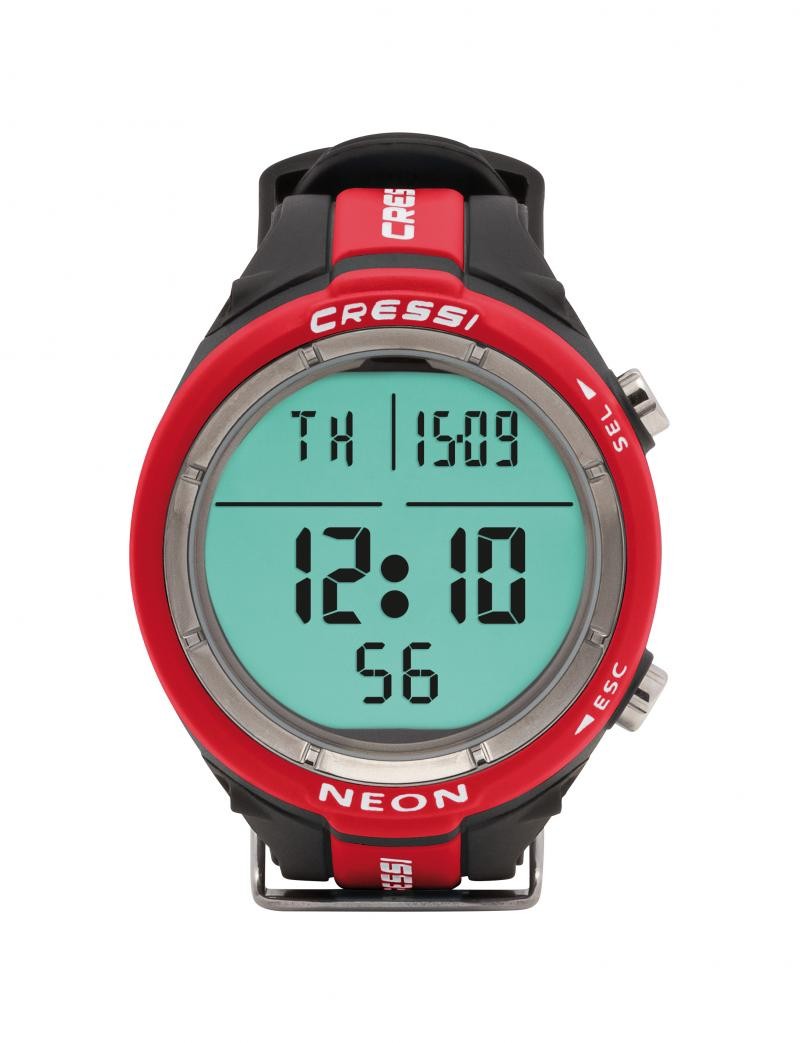 RELOJ ORDENADOR NEON CRESSI