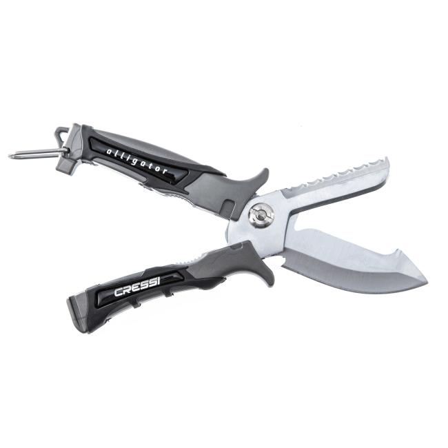 CUCHILLO TIJERA ALLIGATOR CRESSI